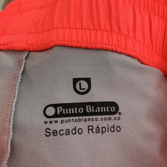 Punto Blanco pink and gray short - Picture 3 of 3